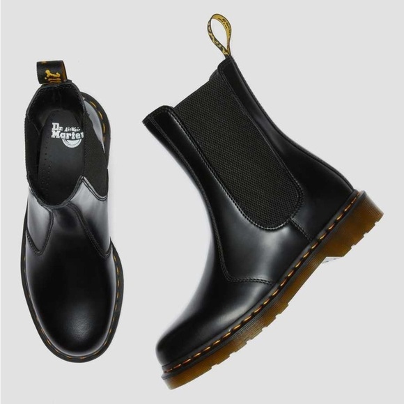 NWT DR MARTENS 2976 Hi Smooth Leather Chelsea Boots! - Picture 3 of 16